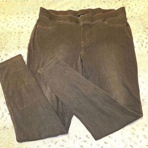 Simply Vera Vera Wang Women's Dark Grey Wash Jeggings